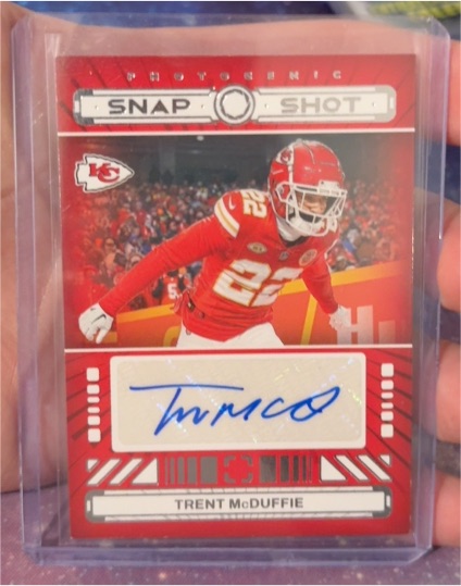 2024 Panini Photogenic Snap Shot #SSA-TMC Trent McDuffie — front