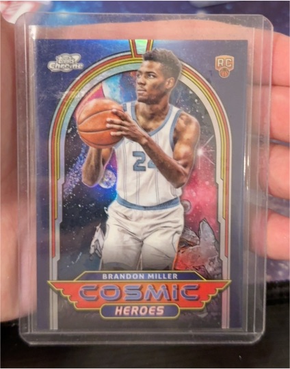 2023-24 Topps Cosmic Chrome #CH-20 Brandon Miller Cosmic Heroes — front