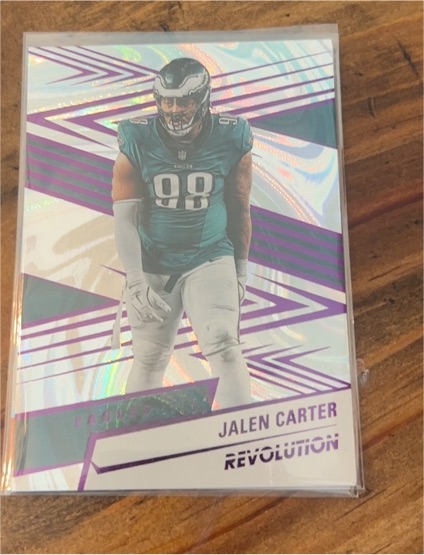 2025 Panini Revolution #136 Jalen Carter — front