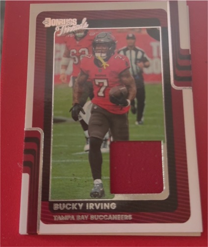 2025 Donruss Threads #DTH-BIG Bucky Irving — front