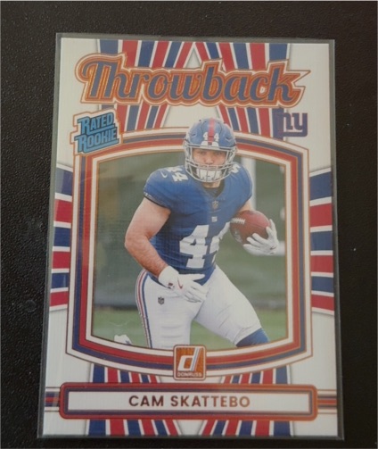 2025 Panini Donruss #36 Cam Skattebo — front