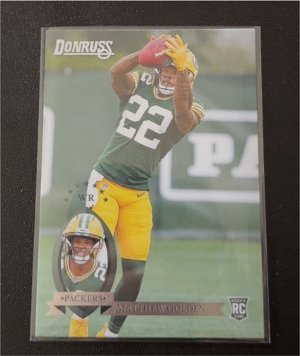 2025 Panini Donruss #7 Matthew Golden — front