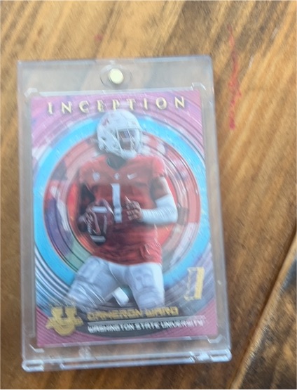 2022-23 Bowman Inception University #46 Cameron Ward — front