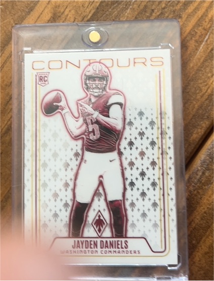 2024 Panini Phoenix Contours #CON-JDS Jayden Daniels — front