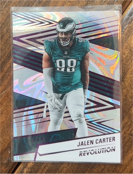 2025 Panini Revolution #136 Jalen Carter — front