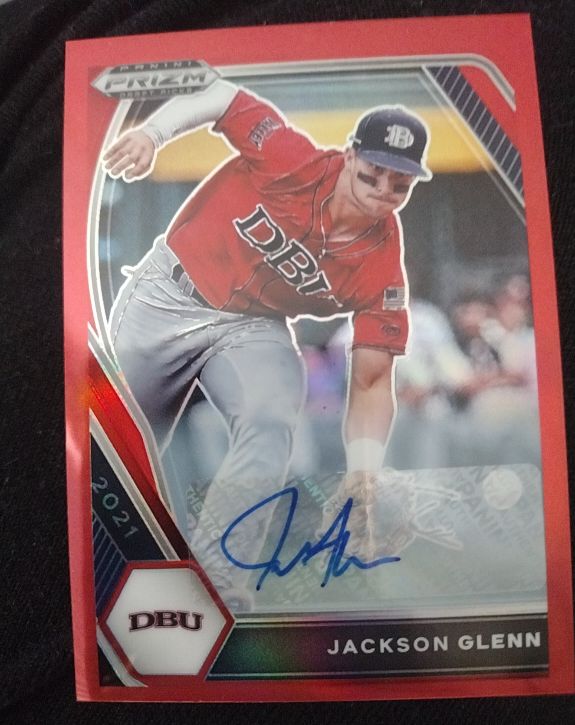 2021 Panini Prizm Draft Picks #PDP133 Jackson Glenn — front