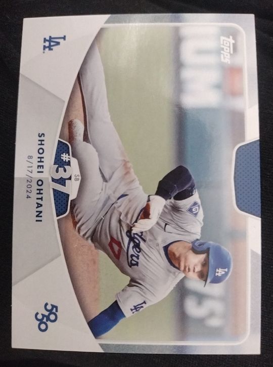 2024 Topps 50/50 #58 Shohei Ohtani — front