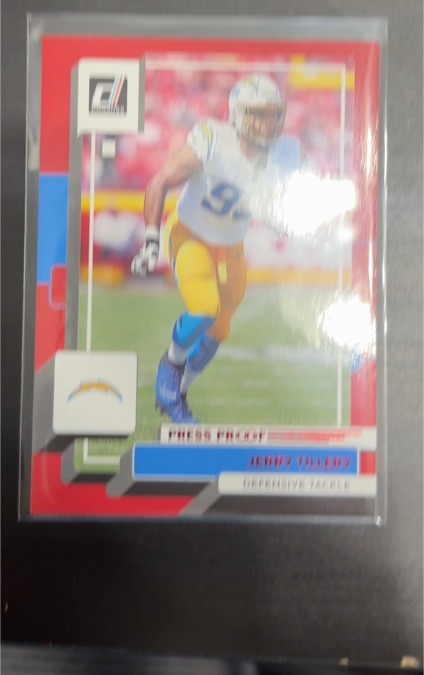 2022 Donruss #298 Jerry Tillery — front