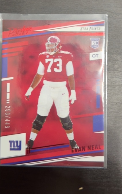 2022 Panini Prestige #364 Evan Neal — front