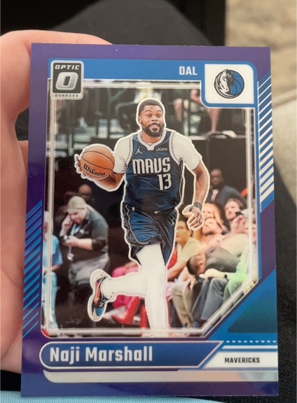 2024-25 Donruss Optic #118 Naji Marshall — front