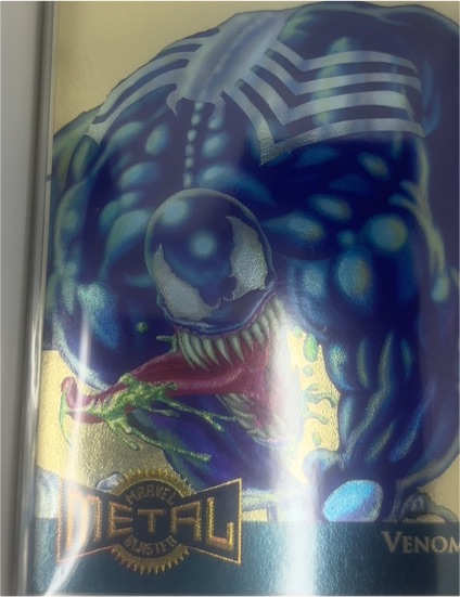 1995 Fleer Marvel Metal #16 Venom — front