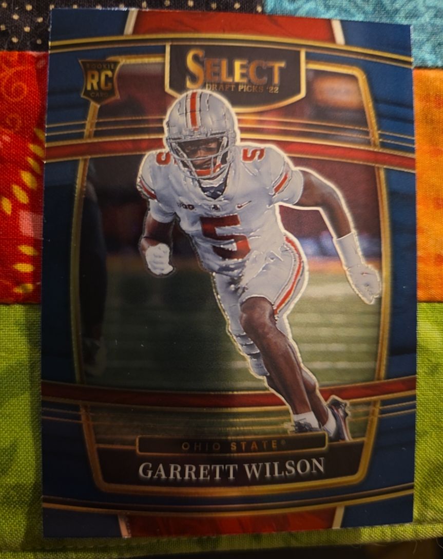 2022 Panini Select Draft Picks #4 Garrett Wilson — front