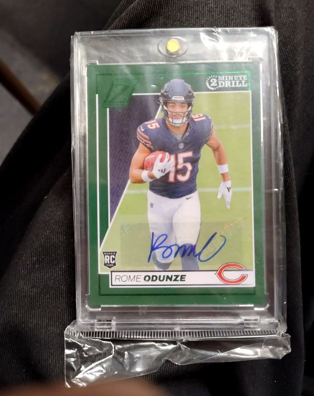 2024 Panini Zenith #186 Rome Odunze — front