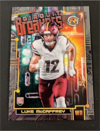 2024 Topps Resurgence Circuit Breakers #CB-18 Luke McCaffrey — front