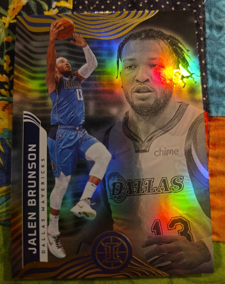 2021-22 Panini Illusions #72 Jalen Brunson — front