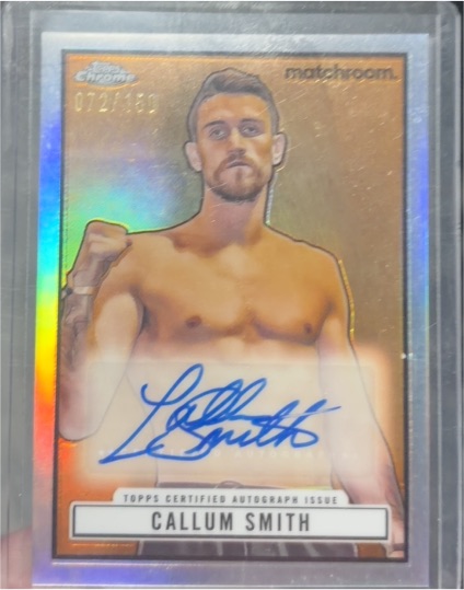 2024 Topps Chrome Boxing #1951 Callum Smith — front