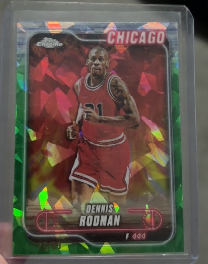 2024-25 Topps Chrome #95 Dennis Rodman — front