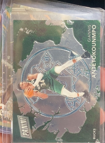 2024-25 Panini Player of the Day #GA Giannis Antetokounmpo — front