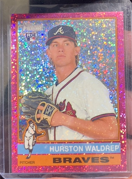 2025 Topps Heritage Chrome #86 Hurston Waldrep — front