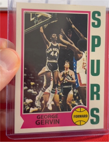 1974 Topps #196 George Gervin — front