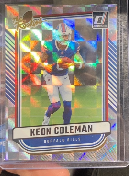2024 Panini Donruss The Rookies #TR-20 Keon Coleman — front