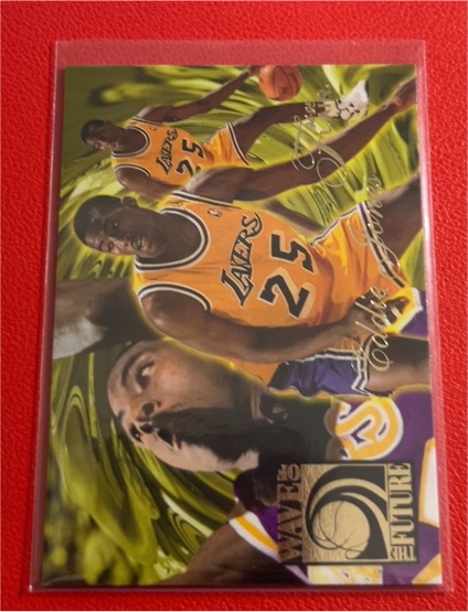 1994-95 Flair Wave of the Future #4 Eddie Jones — front