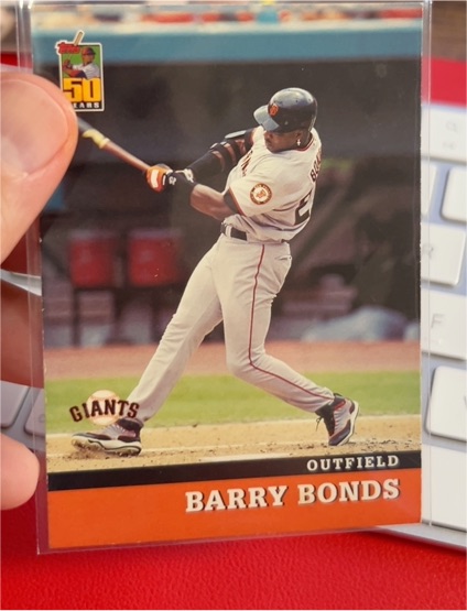 2001 Topps Post Cereal #2 Barry Bonds — front