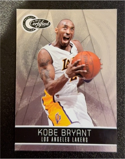 2010-11 Panini Totally Certified Kobe Bryant — front