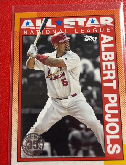 2025 Topps Series 2 #90AS-38 Albert Pujols 1990 Topps Baseball All-Stars — front