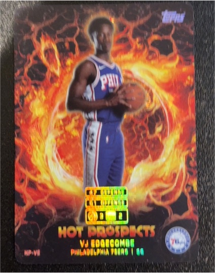 2025 Topps Hot Prospects #HP-VE VJ Edgecombe — front