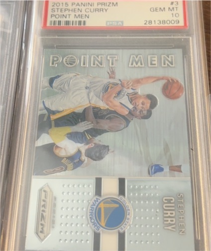 2015 Panini Prizm #3 Stephen Curry Point Men — front