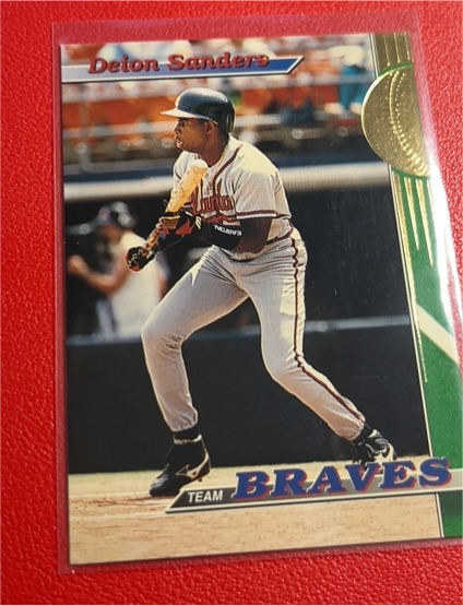 1993 Topps Stadium Club #22 Deion Sanders — front
