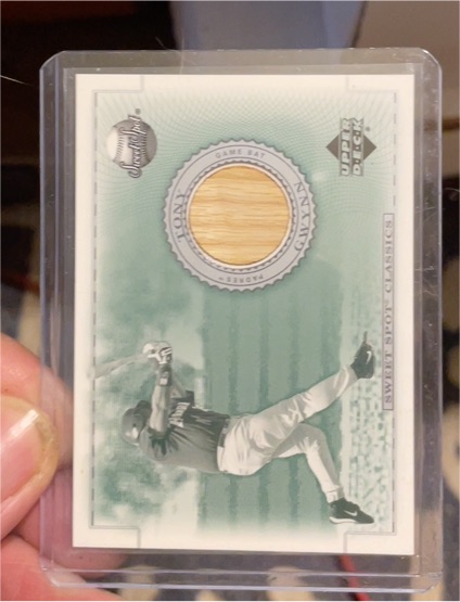 2002 Upper Deck Sweet Spot Classics #B-TG Tony Gwynn — front
