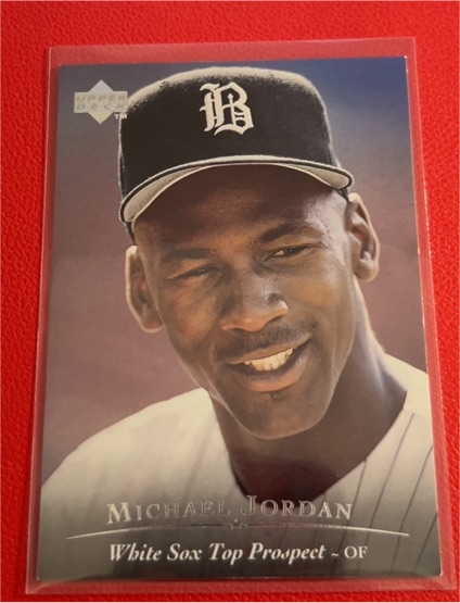 1994 Upper Deck #45 Michael Jordan White Sox Top Prospect — front