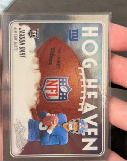 2025 Panini Absolute Hog Heaven #HH-JDT Jaxson Dart — front