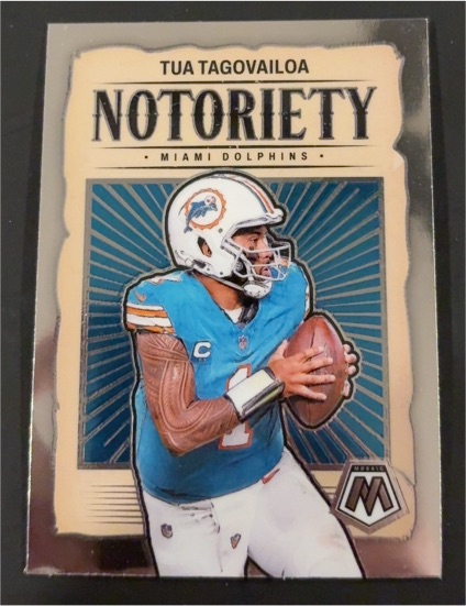 2024 Panini Mosaic #6 Tua Tagovailoa Notoriety — front