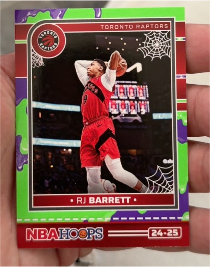 2024-25 Panini Haunted Hoops #221 RJ Barrett — front