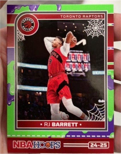 2024-25 Panini Haunted Hoops #221 RJ Barrett — front
