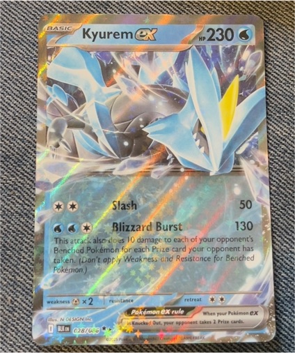 2025 Pokémon Scarlet & Violet #028 Kyurem ex — front