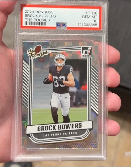 2024 Donruss #TR36 Brock Bowers The Rookies — front