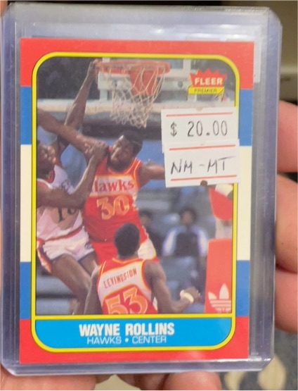 1986-87 Fleer #94 Wayne Rollins — front