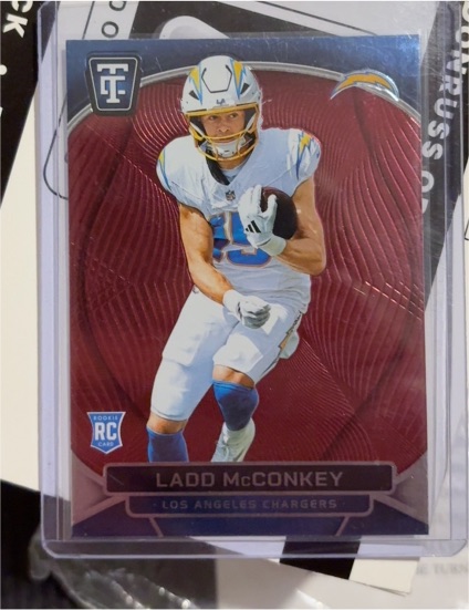 2024 Panini Totally Certified #154 Ladd McConkey — front