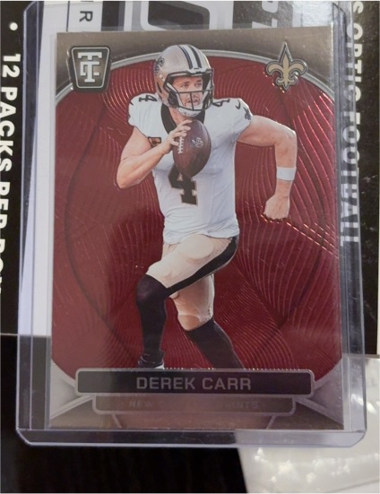 2024 Panini Totally Certified #63 Derek Carr — front