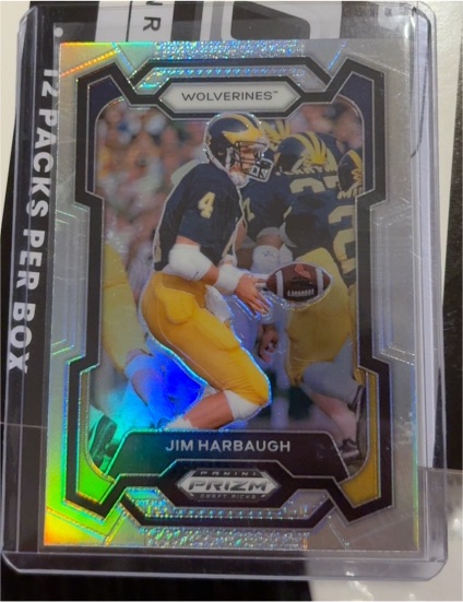 2024 Panini Prizm Draft Picks #50 Jim Harbaugh — front