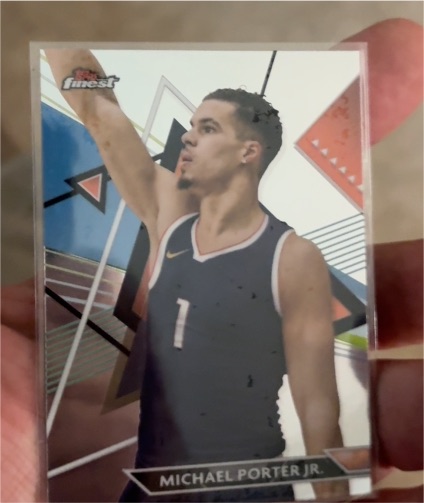 2023-24 Topps Finest #116 Michael Porter Jr. — front