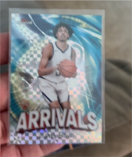 2023-24 Topps Finest #A-27 Nick Smith Jr. Arrivals Rookie — front
