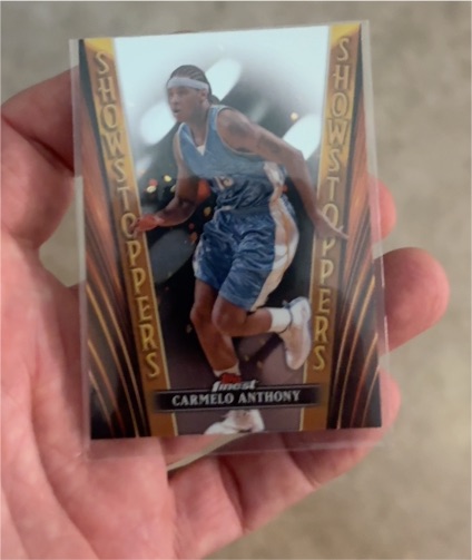 2023-24 Topps Finest #SS-6 Carmelo Anthony Showstoppers — front