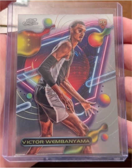 2024 Topps Chrome Cosmic #151 Victor Wembanyama — front