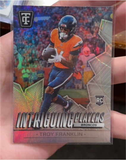 2024 Panini Totally Certified #22 Troy Franklin Intriguing Players — front