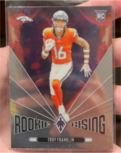 2024 Panini Phoenix #RR-TFN Troy Franklin Rookie Rising — front
